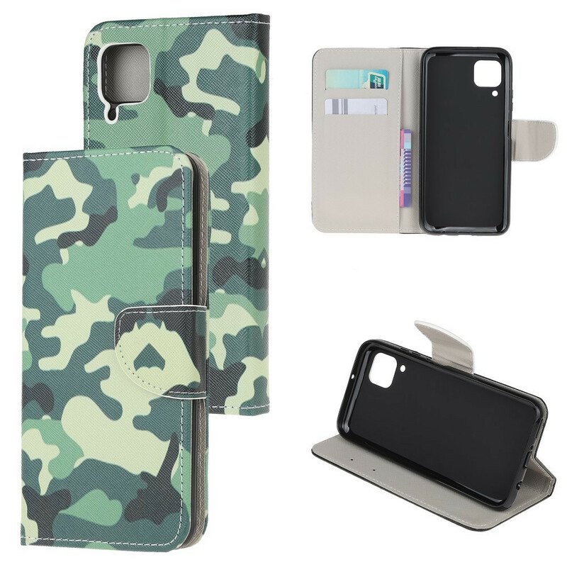 Fodral Huawei P40 Lite Militärt Kamouflage