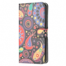 Folio-fodral Huawei P40 Lite Galaxy Design