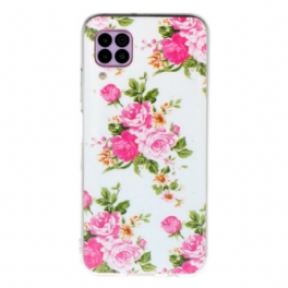 Skal Huawei P40 Lite Fluorescerande Liberty Flowers