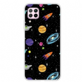 Skal Huawei P40 Lite Planet Galaxy