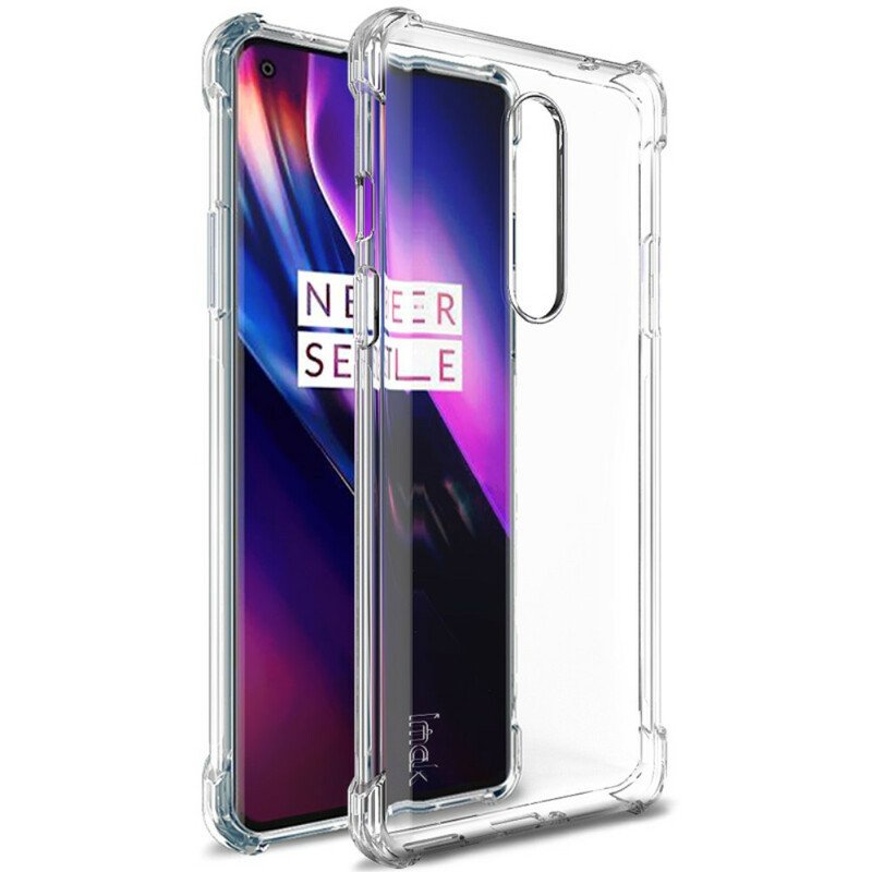 Skal OnePlus 8 Flexibel Silikon Med Film För Imak-skärm