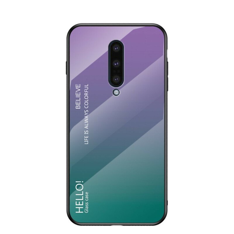 Skal OnePlus 8 Härdat Glas Hej