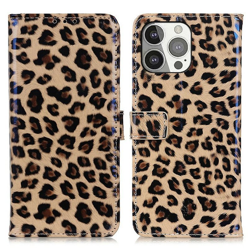 Fodral iPhone 13 Pro Leopard