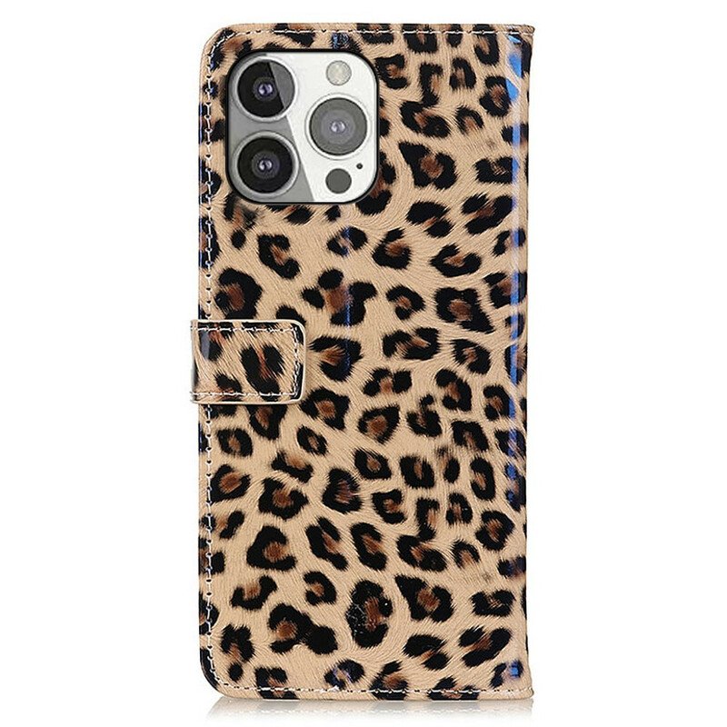 Fodral iPhone 13 Pro Leopard