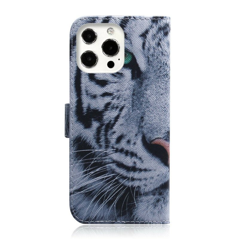 Fodral iPhone 13 Pro Tiger Face