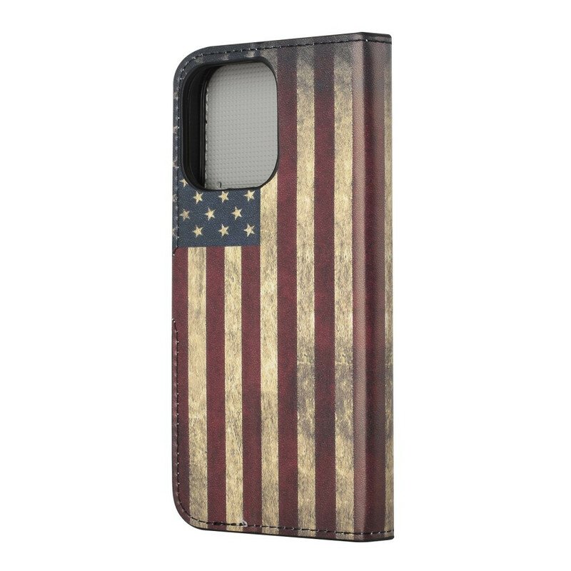 Fodral iPhone 13 Pro Usa:s Flagga