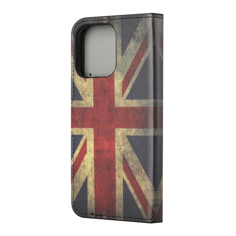 Folio-fodral iPhone 13 Pro Englands Flagga