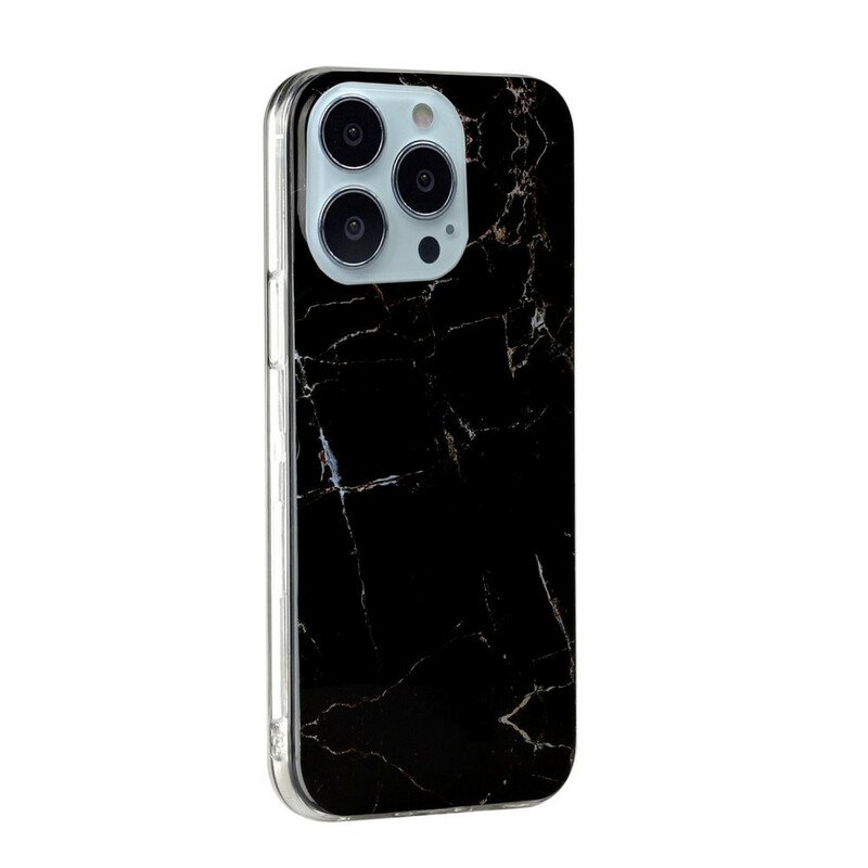 Skal iPhone 13 Pro Förenklad Marmor