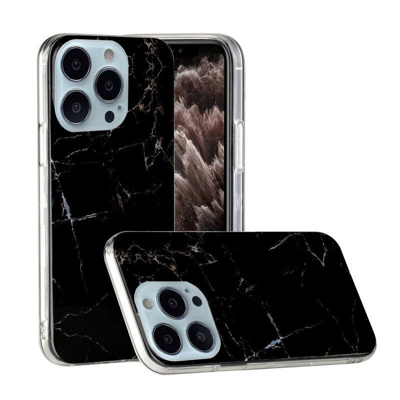 Skal iPhone 13 Pro Förenklad Marmor