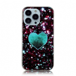 Skal iPhone 13 Pro Glitter Marmor