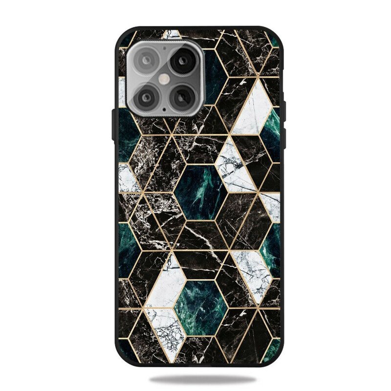 Skal iPhone 13 Pro Marmor Geometri