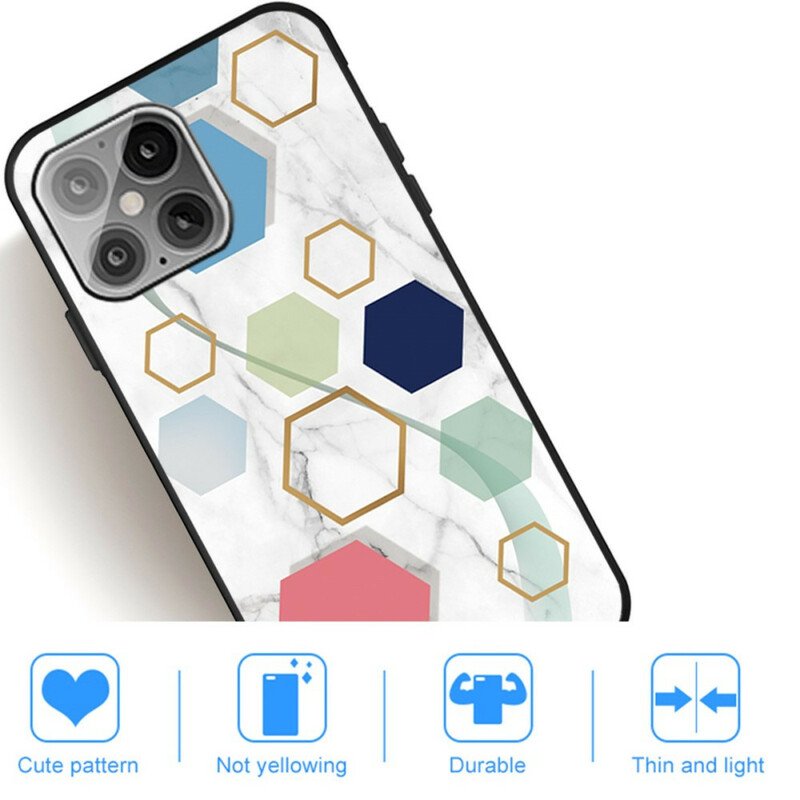 Skal iPhone 13 Pro Marmor Geometri