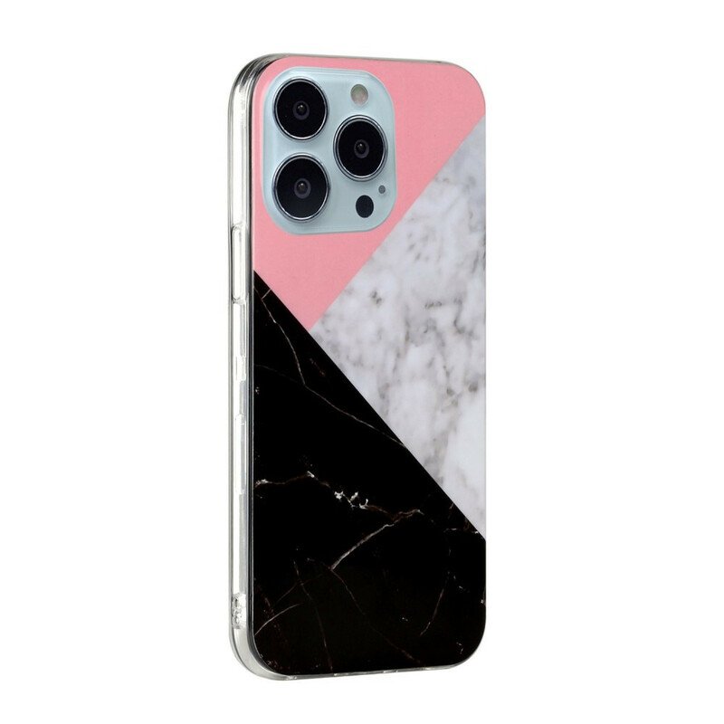 Skal iPhone 13 Pro Marmor Geometrier