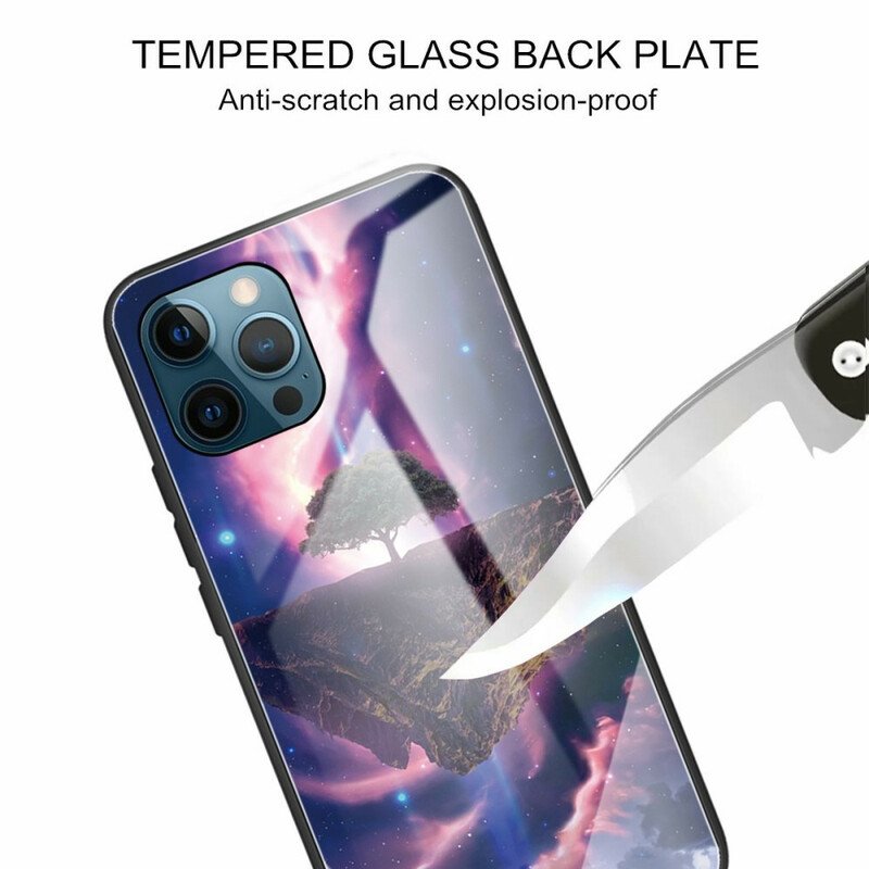 Skal iPhone 13 Pro Världsträd Härdat Glas