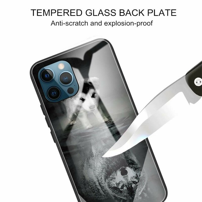 Skal iPhone 13 Pro Valpdröm Härdat Glas