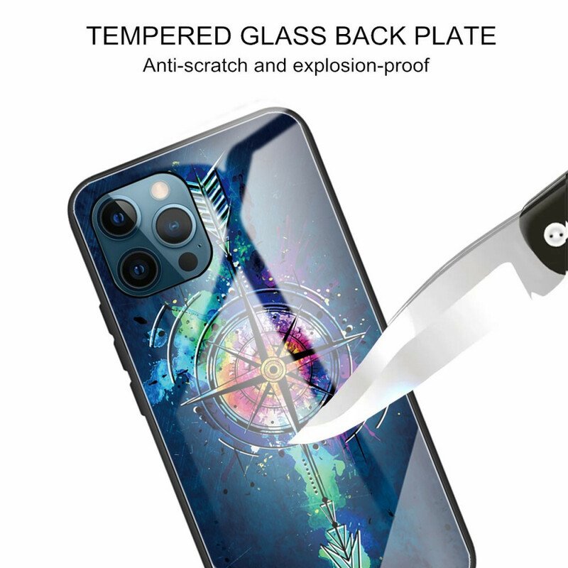 Skal iPhone 13 Pro Vindros Härdat Glas