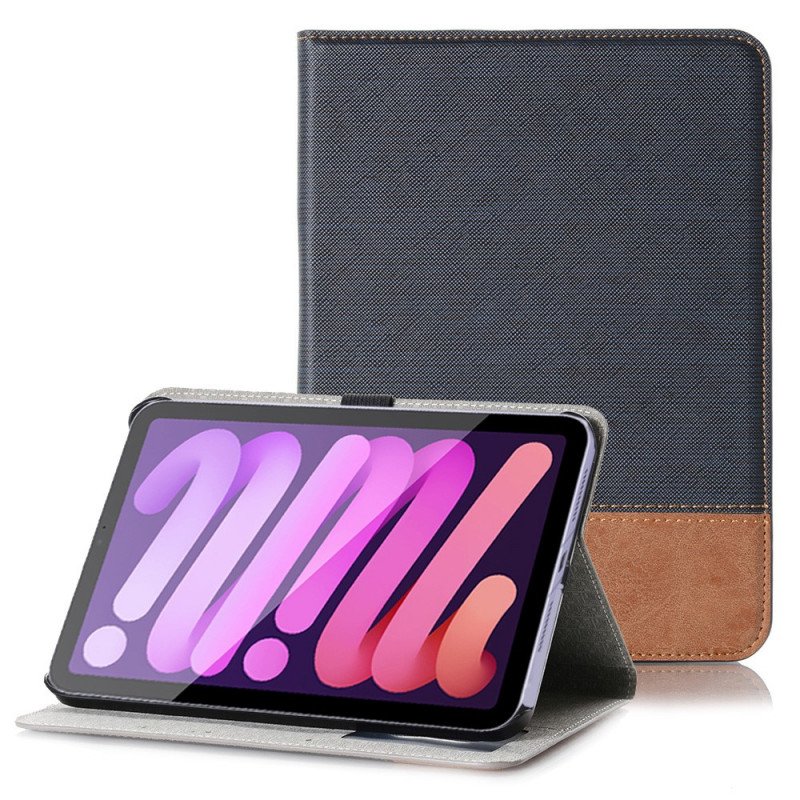 Fodral / Case iPad Mini 6 (2021) Bicolor Texturerat