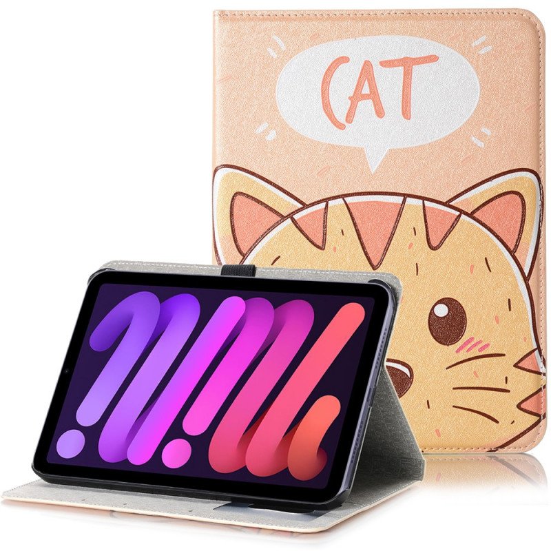 Fodral / Case iPad Mini 6 (2021) Tecknad Katt