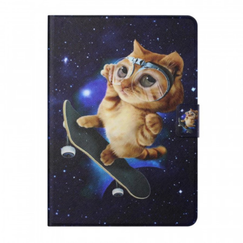 Fodral iPad Mini 6 (2021) Katt Skateboard