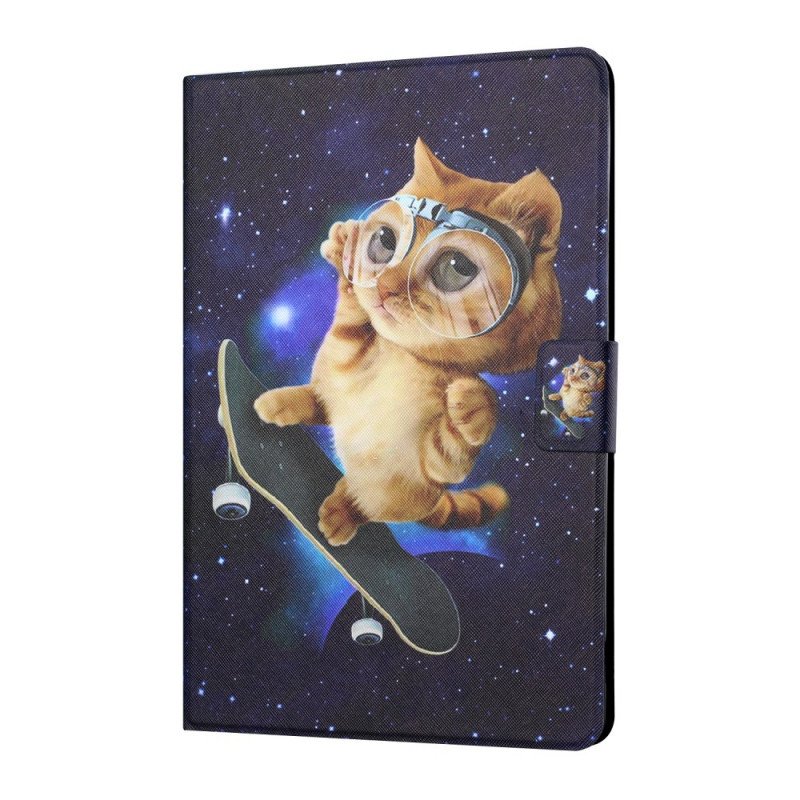 Fodral iPad Mini 6 (2021) Katt Skateboard