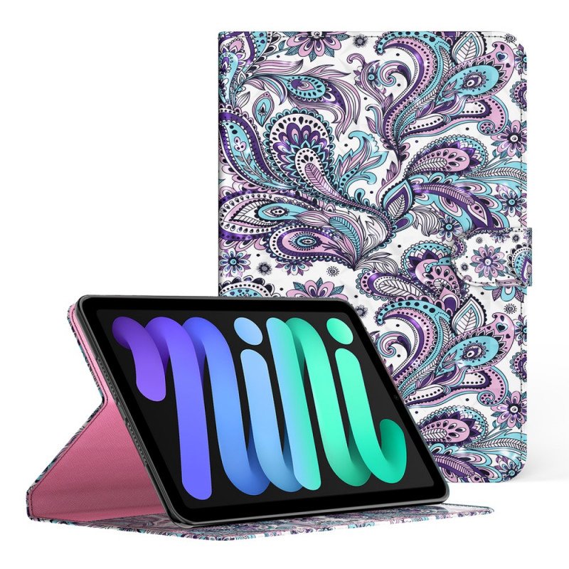 Fodral iPad Mini 6 (2021) Lätt Fläck Paisley Mönster