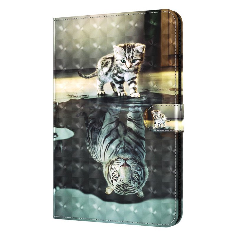 Fodral iPad Mini 6 (2021) Light Spot Cat's Dream