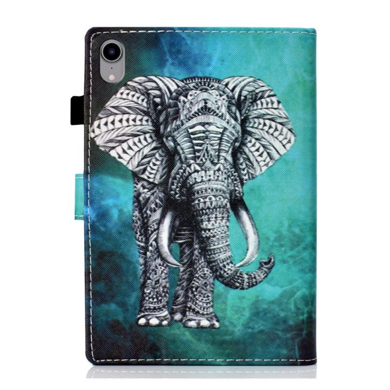 Fodral iPad Mini 6 (2021) Tribal Elefant