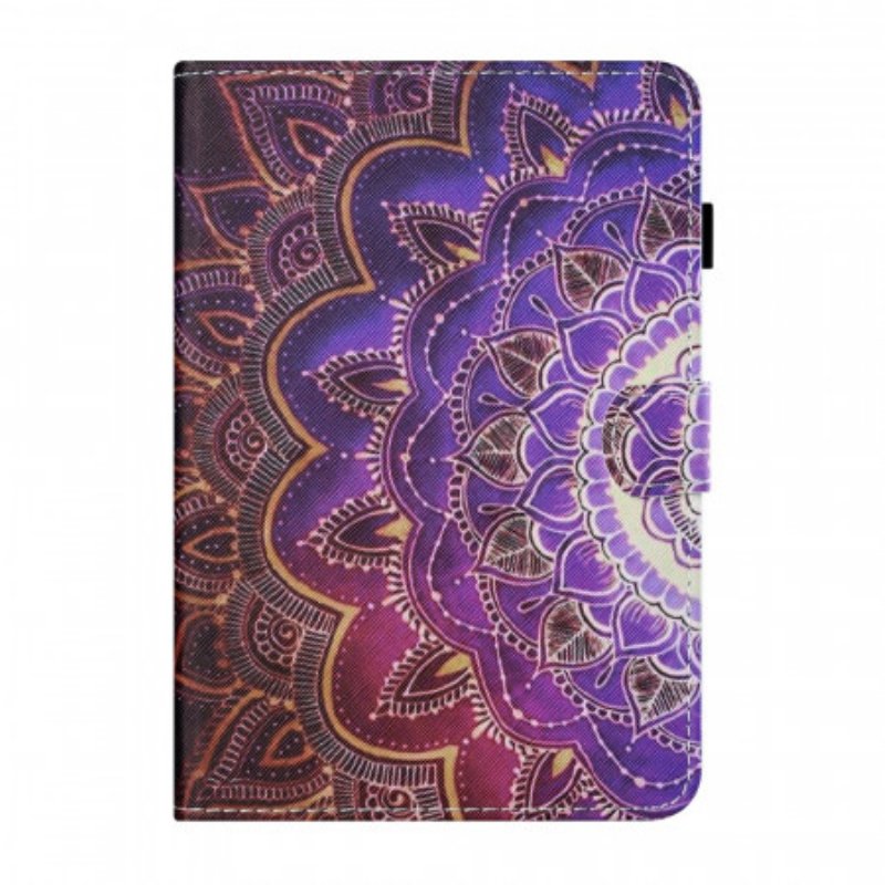 Folio-fodral iPad Mini 6 (2021) Mandala Konst