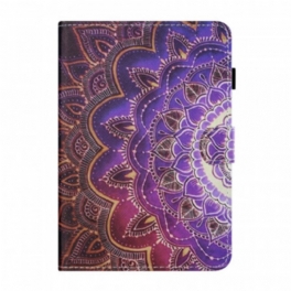 Folio-fodral iPad Mini 6 (2021) Mandala Konst