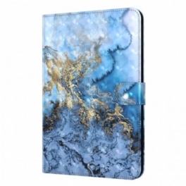 Folio-fodral iPad Mini 6 (2021) Marmor Spot Light