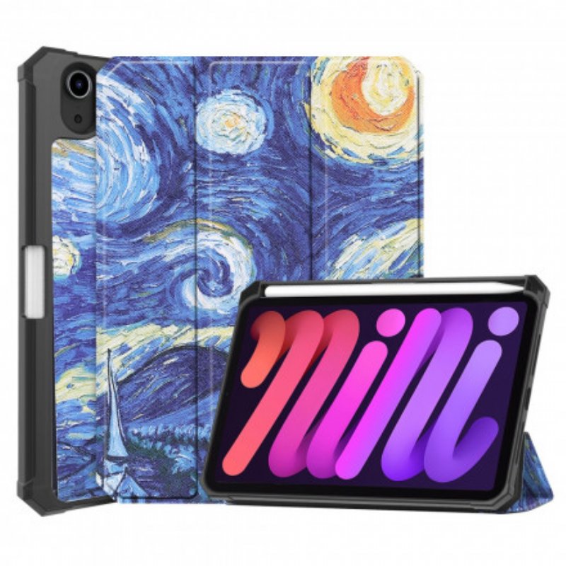 Skal iPad Mini 6 (2021) Pennhållare För Starry Night