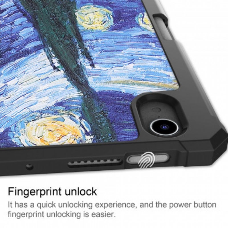 Skal iPad Mini 6 (2021) Pennhållare För Starry Night