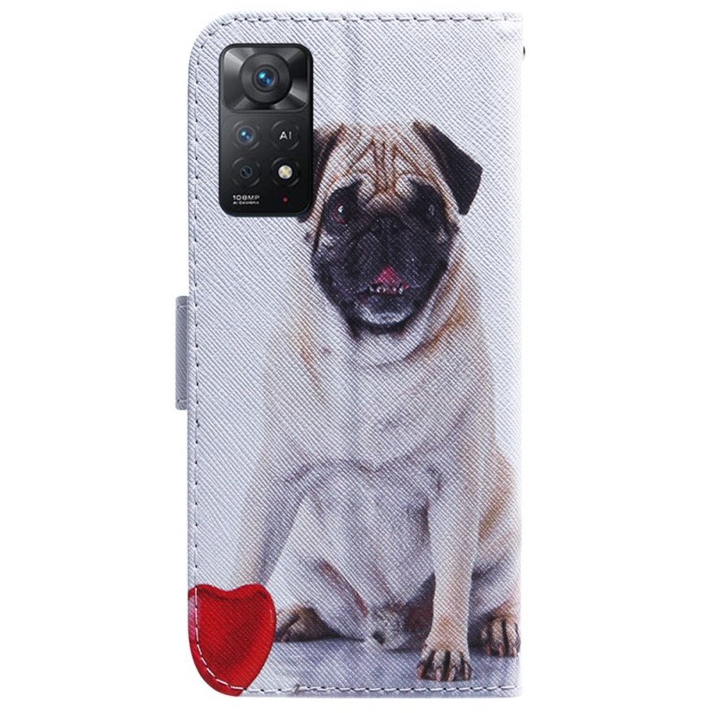 Fodral Xiaomi Redmi Note 11 Pro / 11 Pro 5G Mops Hund