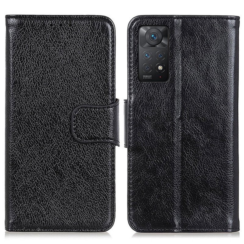 Folio-fodral Xiaomi Redmi Note 11 Pro / 11 Pro 5G Split Nappa Läder