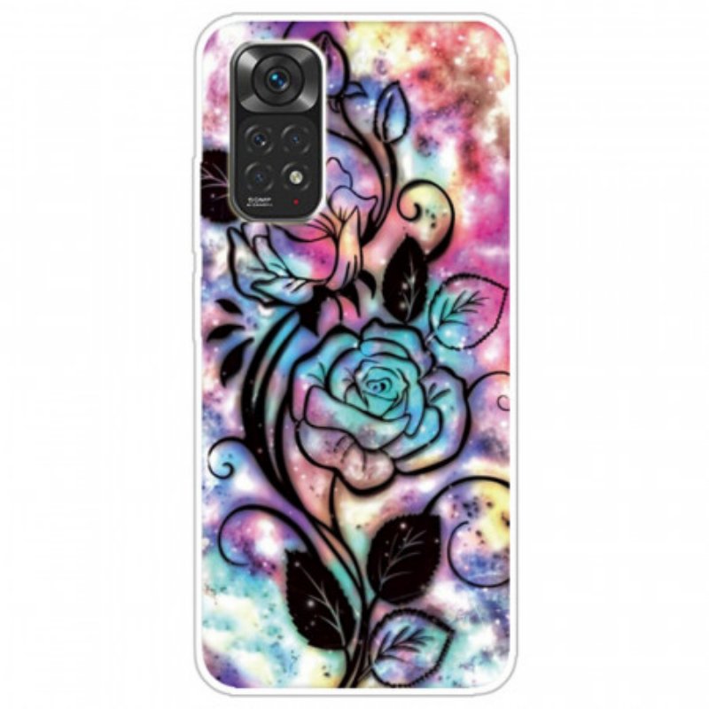 Skal Xiaomi Redmi Note 11 Pro / 11 Pro 5G Blomsterdesign