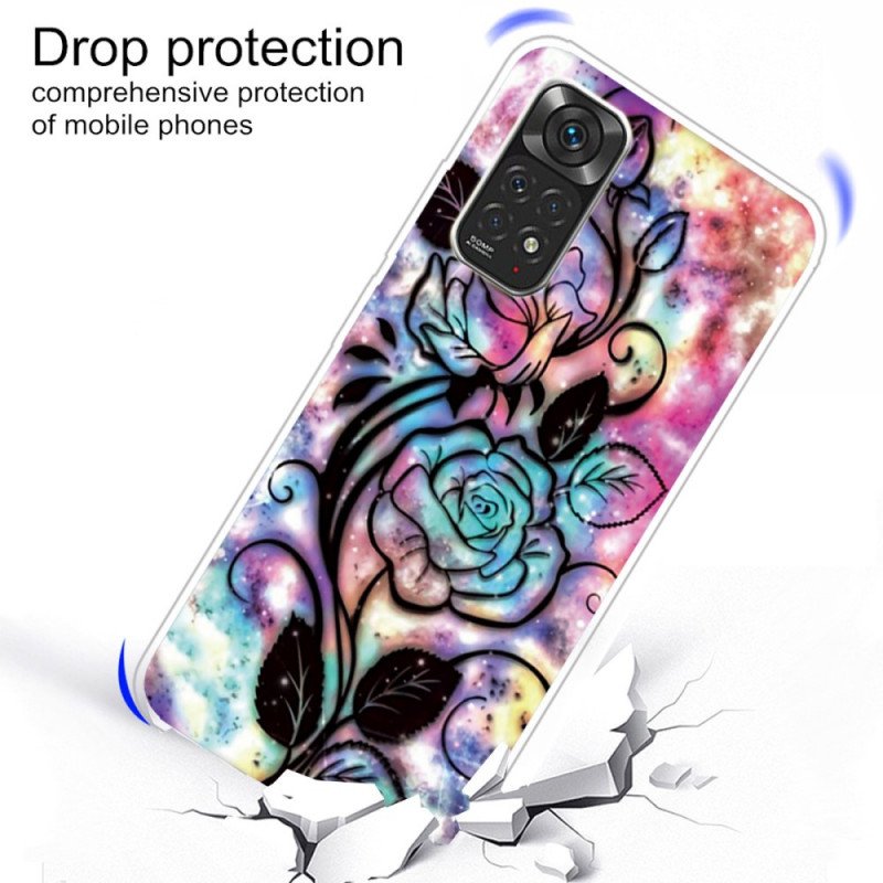 Skal Xiaomi Redmi Note 11 Pro / 11 Pro 5G Blomsterdesign