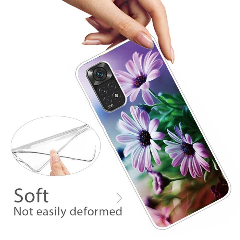 Skal Xiaomi Redmi Note 11 Pro / 11 Pro 5G Realistiska Blommor