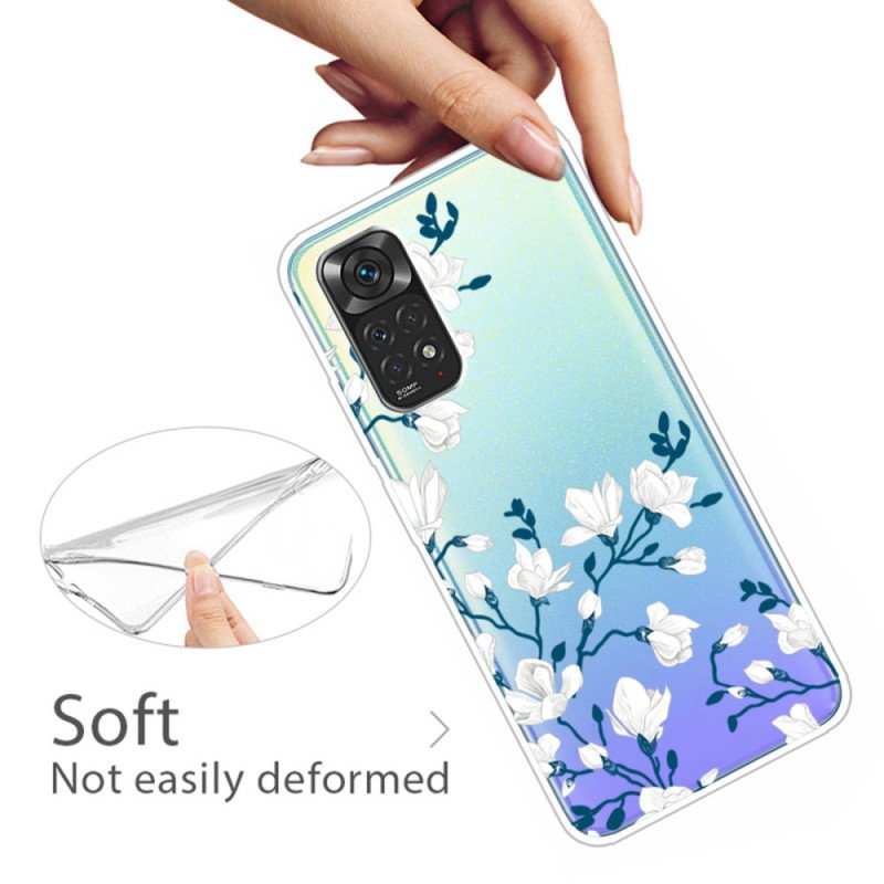 Skal Xiaomi Redmi Note 11 Pro / 11 Pro 5G Vita Blommor