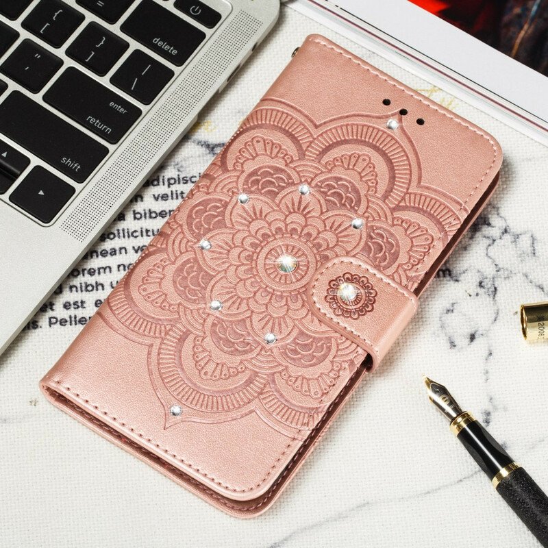 Fodral Samsung Galaxy A30 Mandala Och Diamanter