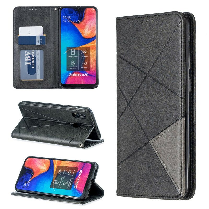 Folio-fodral Samsung Galaxy A30 Läderfodral Artist Stil