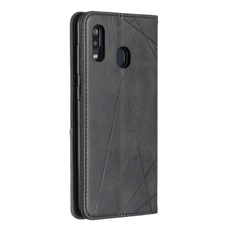 Folio-fodral Samsung Galaxy A30 Läderfodral Artist Stil