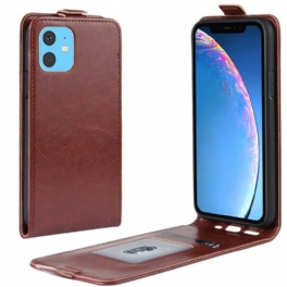 Fodral iPhone 11 Folio-fodral Vikbar Retro