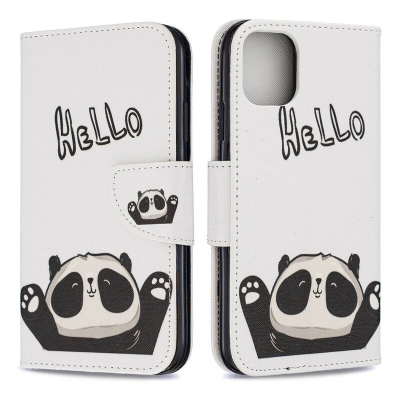 Fodral iPhone 11 Hej Panda