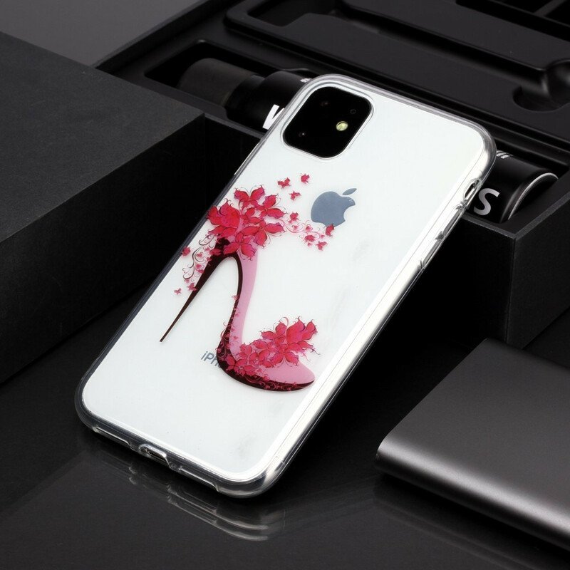 Skal iPhone 11 Blommig Pump