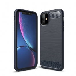 Skal iPhone 11 Borstad Kolfiber