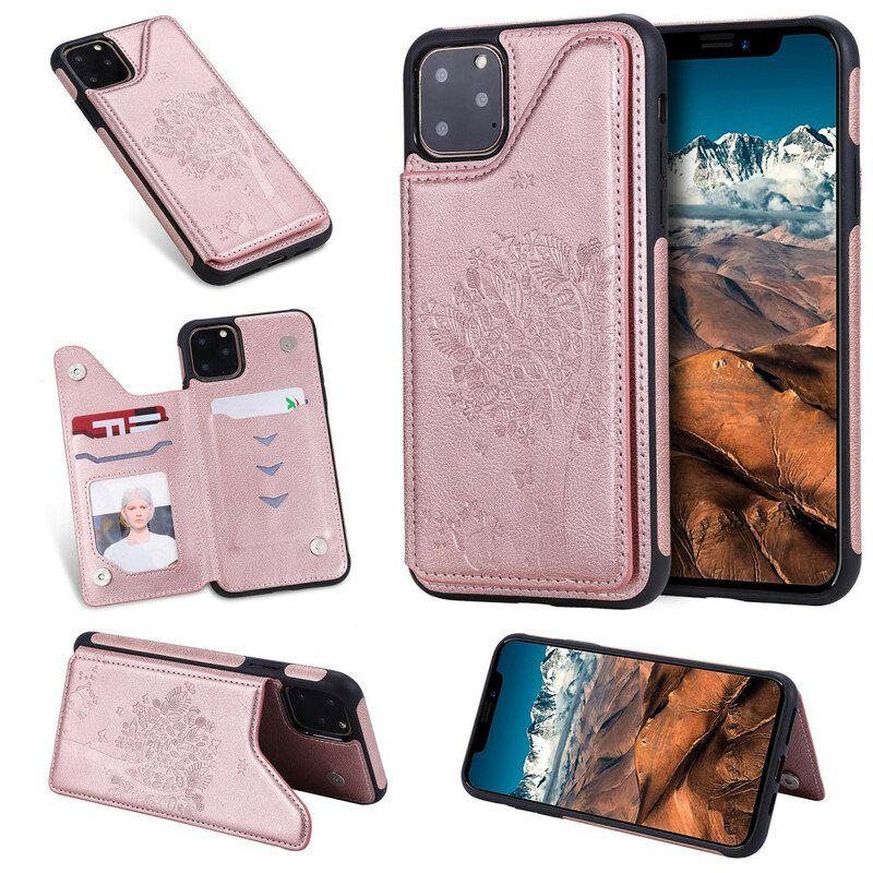 Skal iPhone 11 Cat Print Multifunktionell