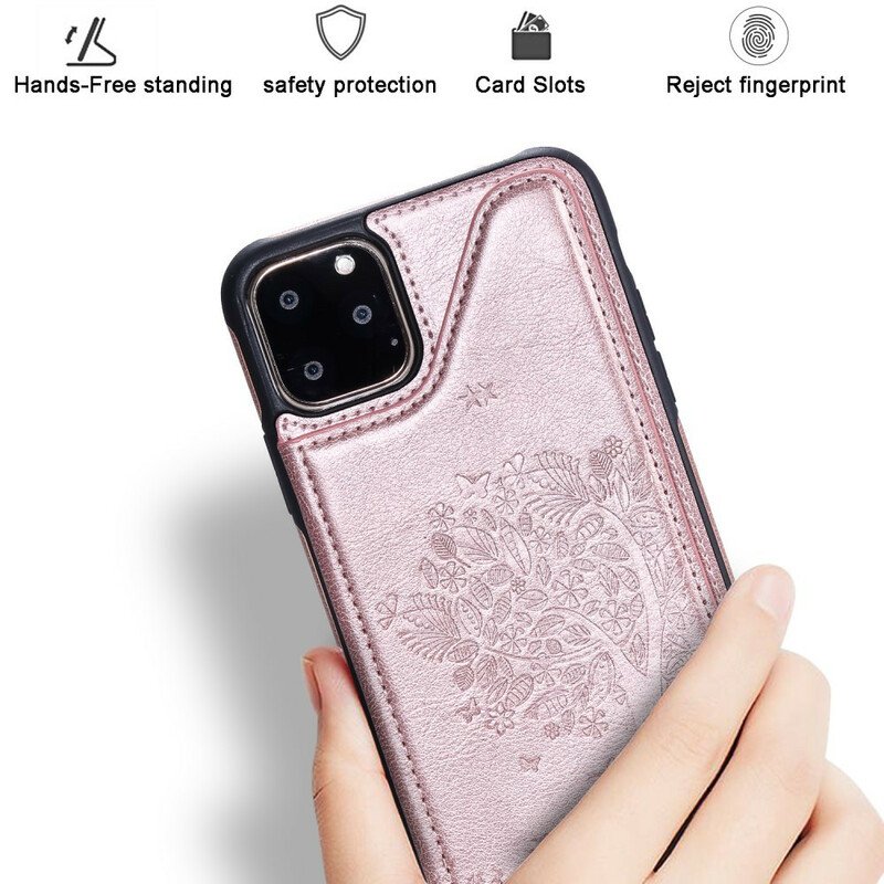 Skal iPhone 11 Cat Print Multifunktionell