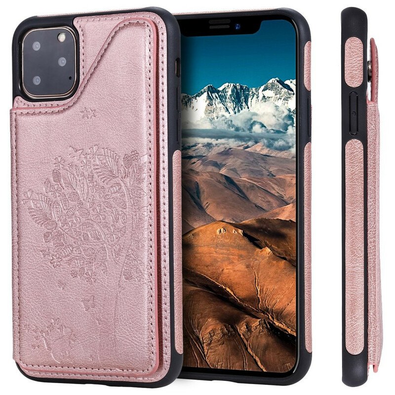 Skal iPhone 11 Cat Print Multifunktionell