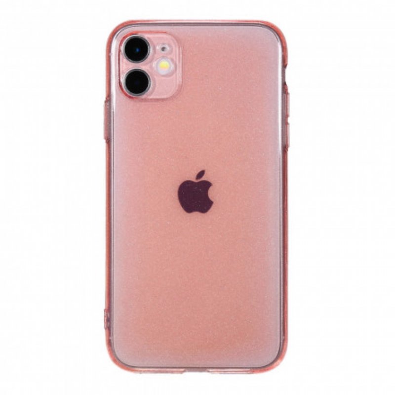 Skal iPhone 11 Fluorescerande Glitter