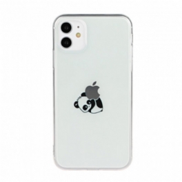 Skal iPhone 11 Panda-logotypspel